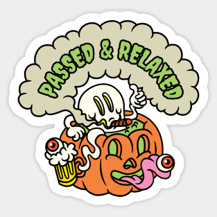 Passed & Relaxed Sticker